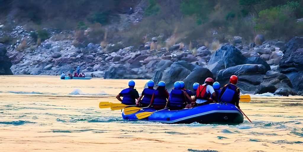 River rafting in siang river