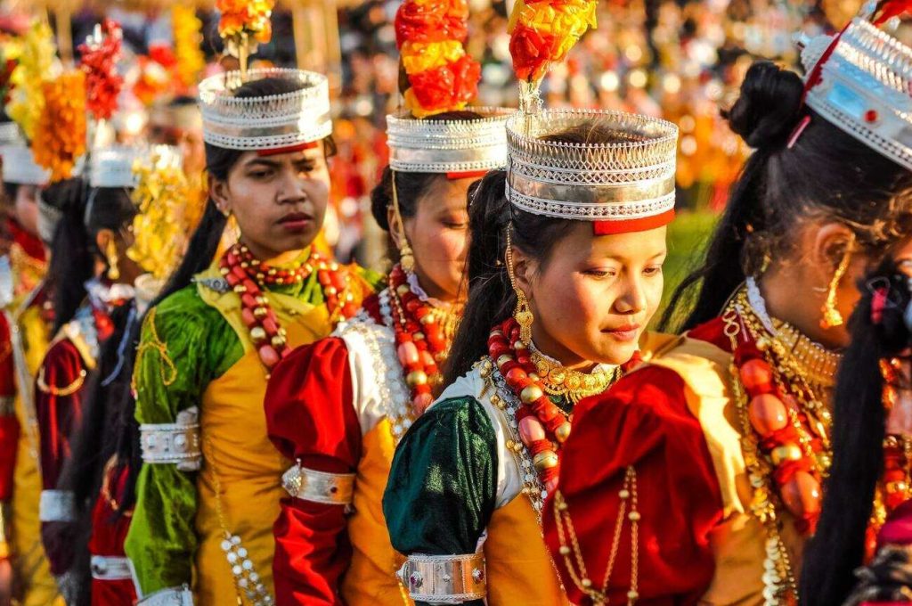 Shad suk mynsiem folk dances of Meghalaya