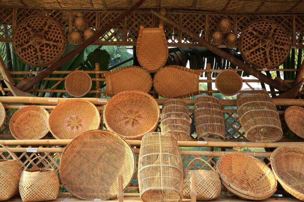 handicrafts of meghalaya Cane and bamboo products